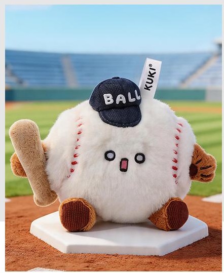KUKI Win All Matches baseball plush pen KK-8518-E
